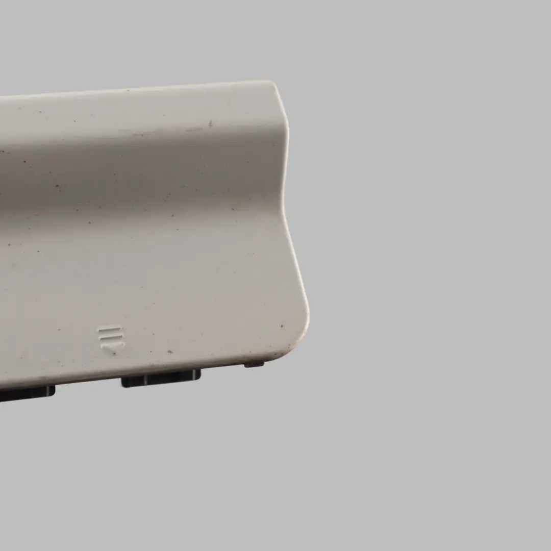 Mercedes W204 Rear Bumper Towing Eye Hook Cover Cap Flap Calcite White - 650