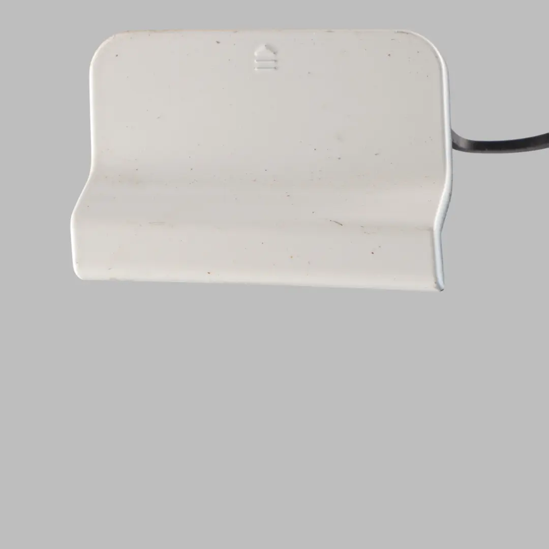 Mercedes W204 Rear Bumper Towing Eye Hook Cover Cap Flap Calcite White - 650