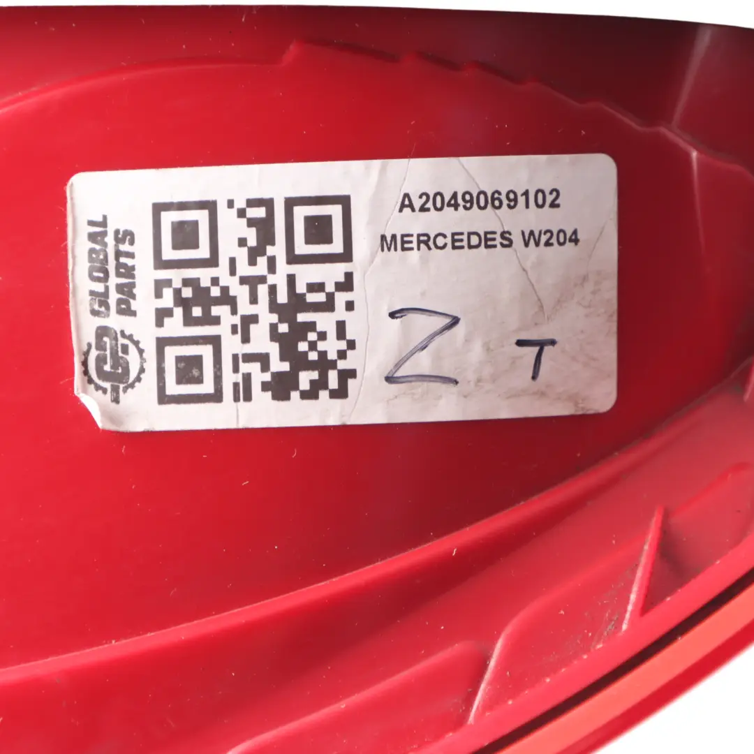 Mercedes W204 Rear Left Tail Light Lamp Side Panel A2049069102