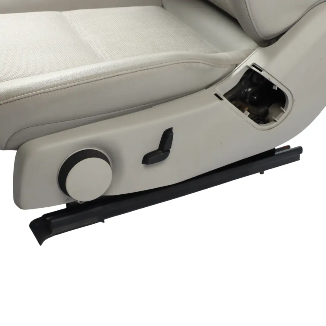 Mercedes W204 Front Seat Electric Left N/S Cloth Leather Grey