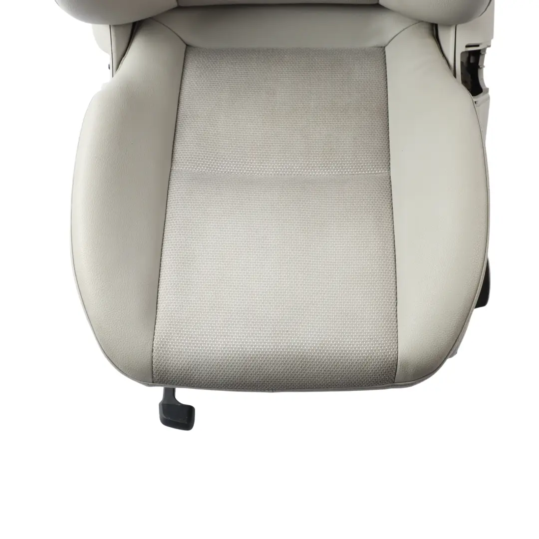 Mercedes W204 Front Seat Electric Left N/S Cloth Leather Grey