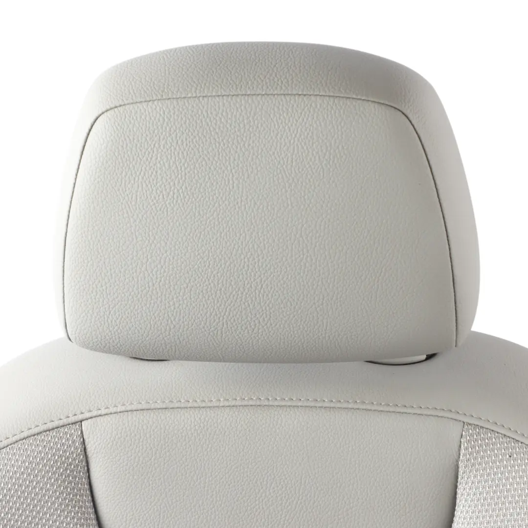 Mercedes W204 Front Seat Electric Left N/S Cloth Leather Grey
