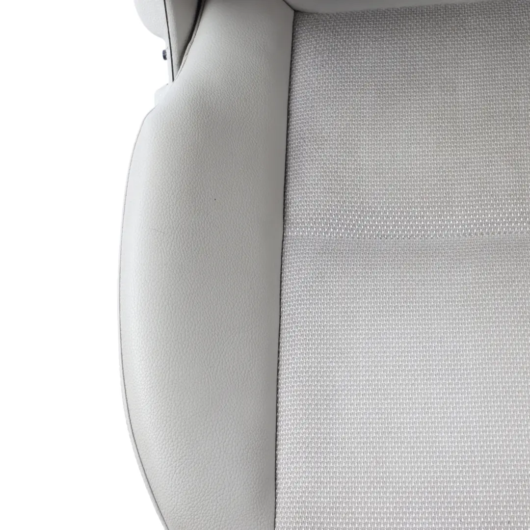 Mercedes W204 Front Seat Electric Left N/S Cloth Leather Grey