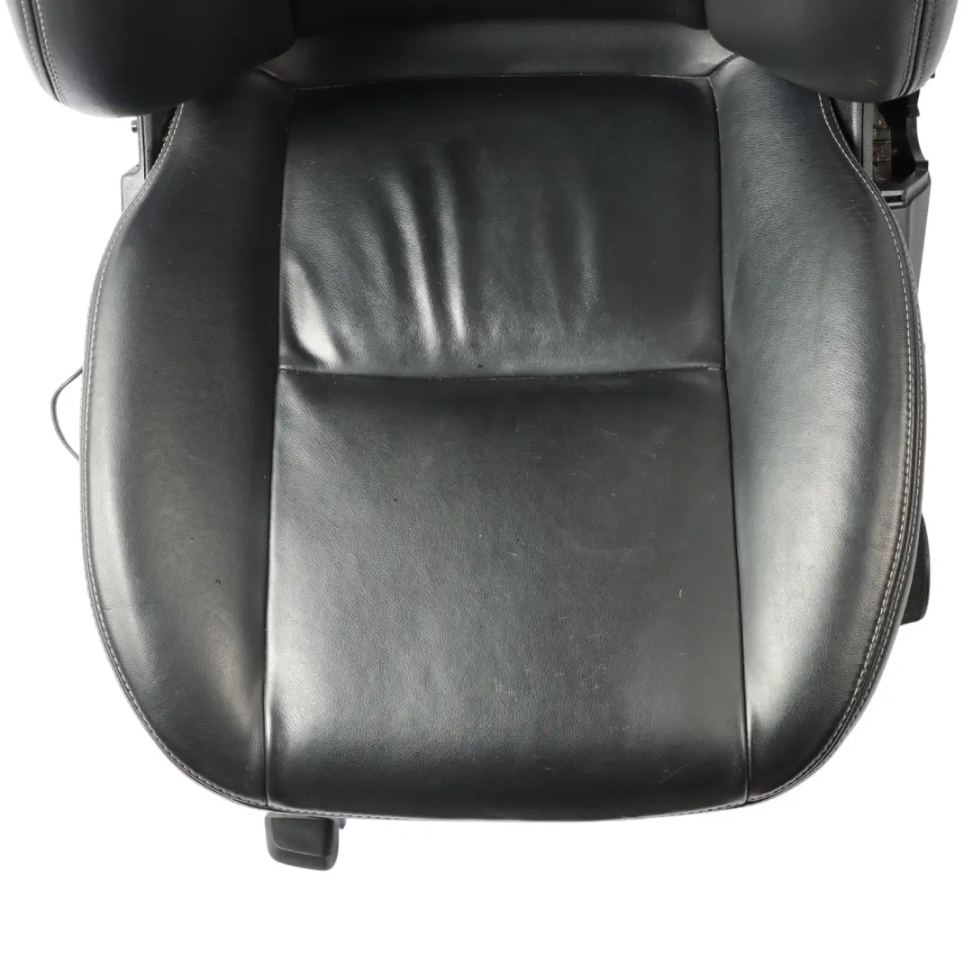 Mercedes W204 S204 Sport Seat Front Left N/S Interior Heated Leather Black
