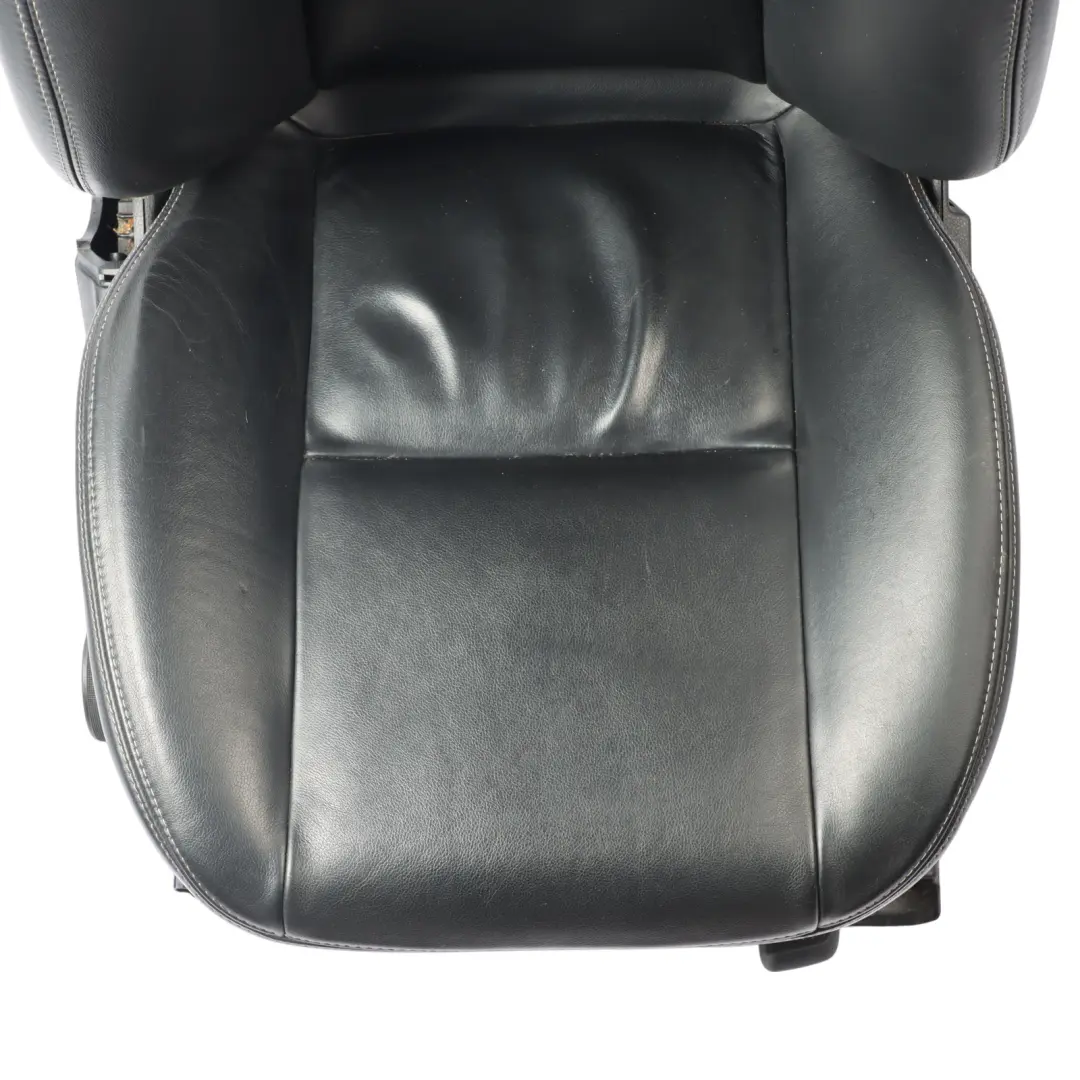Mercedes W204 S204 Sport Seat Front Right O/S Interior Heated Leather Black