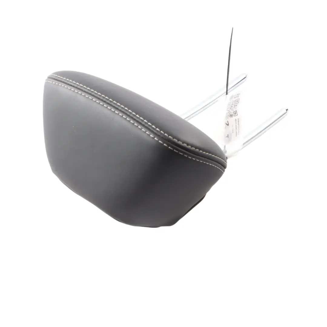 Mercedes W204 Rear Seat Headrest Middle Head Rest Imitation Leather Black