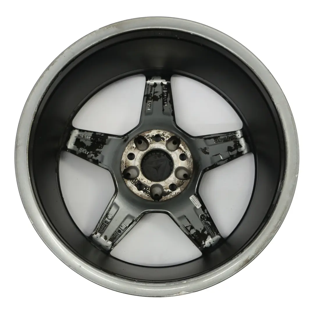 Mercedes W205 Schwarz AMG Leicht Metall Rad Felge 18" 8,5J ET:49 A2054011200
