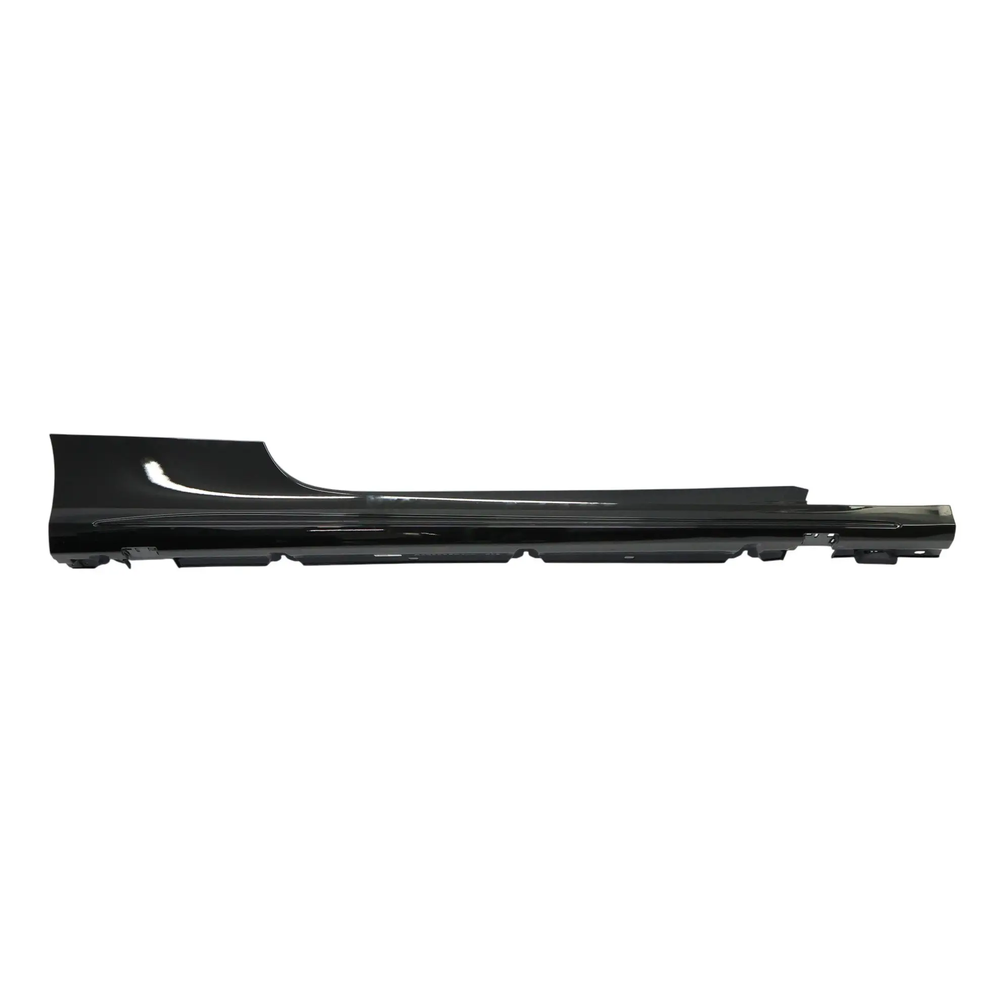 Mercedes A205 Side Skirt Right O/S AMG Door Sill Cover Black Painted