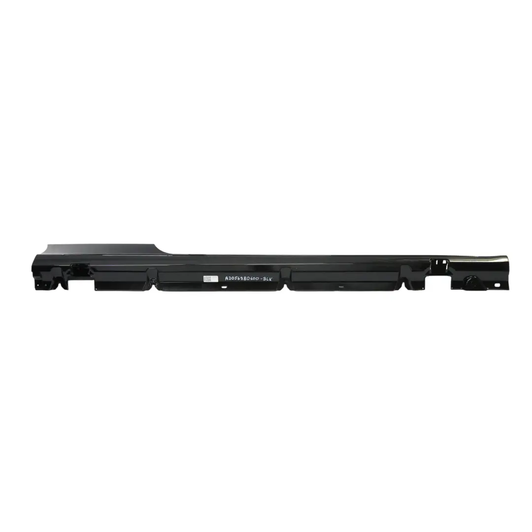 Mercedes A205 Side Skirt Right O/S AMG Door Sill Cover Black Painted