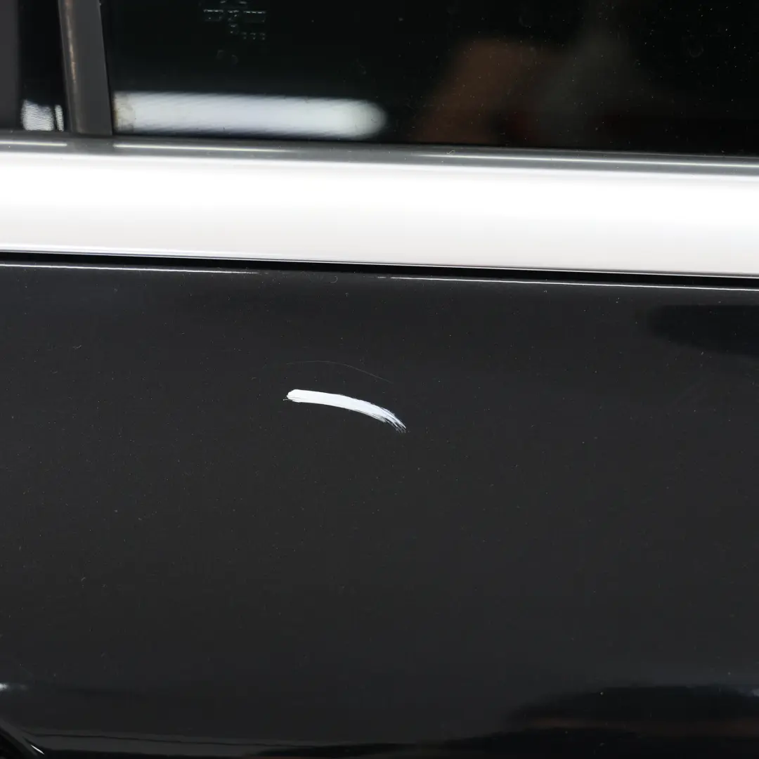 Mercedes W205 Door Rear Right O/S Obsidian Black Metallic - 197