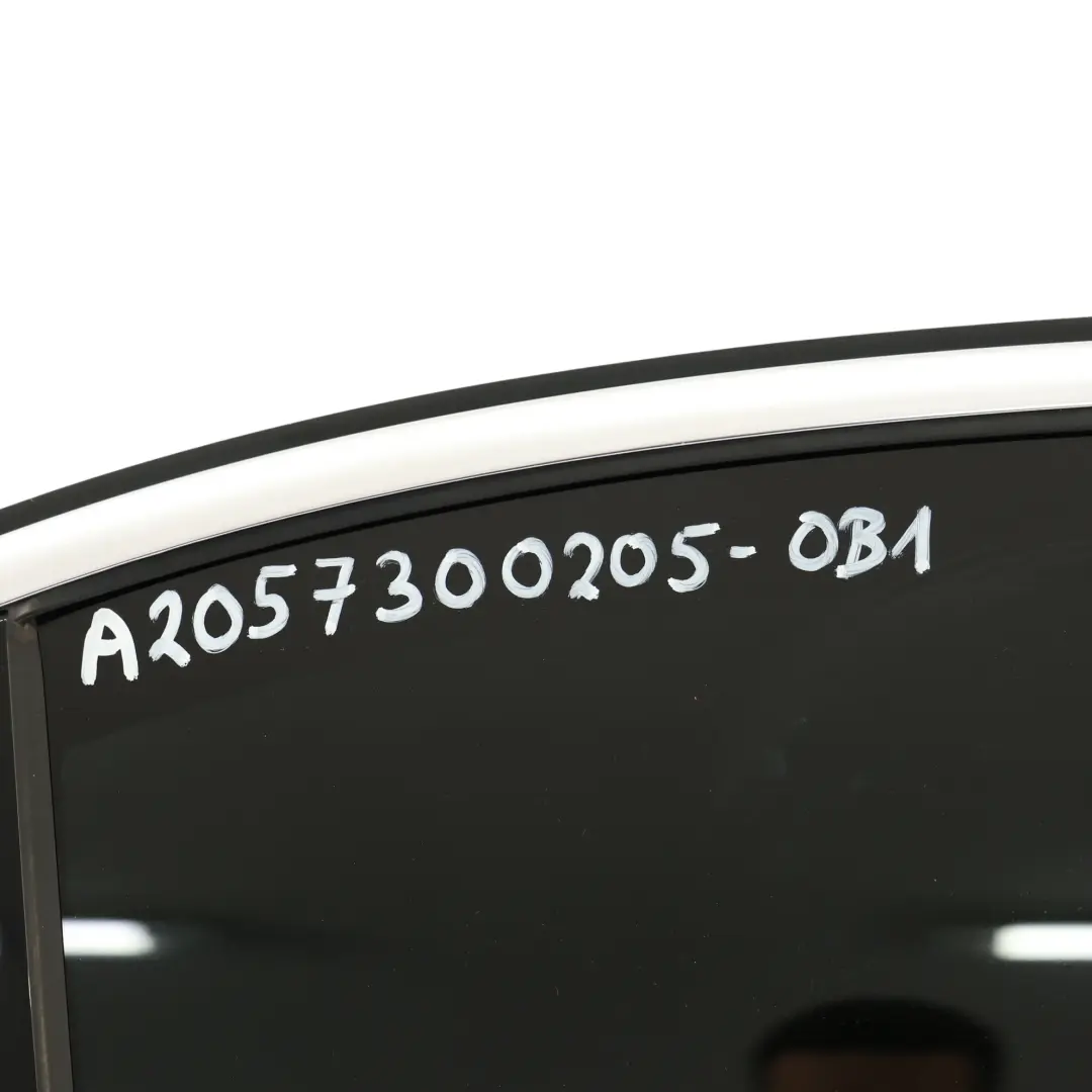 Mercedes W205 Door Rear Right O/S Obsidian Black Metallic - 197