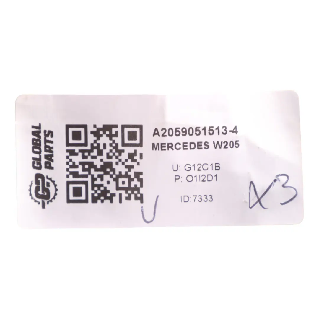Mercedes W205 C253 W447 Window Lifter Switch Regulation Front Door A2059051513