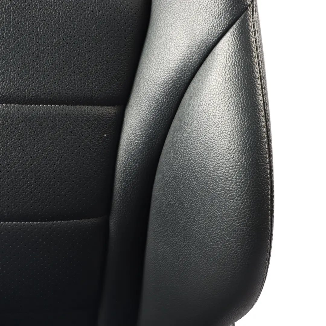 Mercedes GLC X253 Sedile anteriore destro in pelle nera riscaldato elettrico