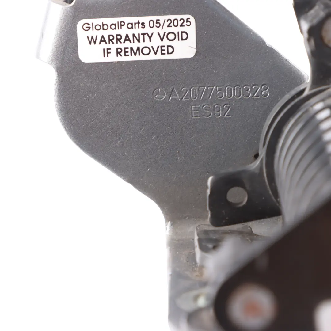 Mercedes A207 Trunk Lid Rear Left N/S Hinge Palladium Silver - 792 A2077500928