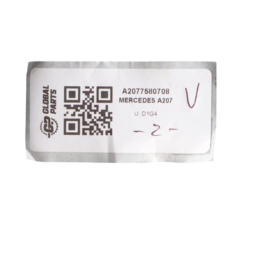 Mercedes W207 Cabrio Bagagliaio Altoparlante Sinistro Copertura A2077580708