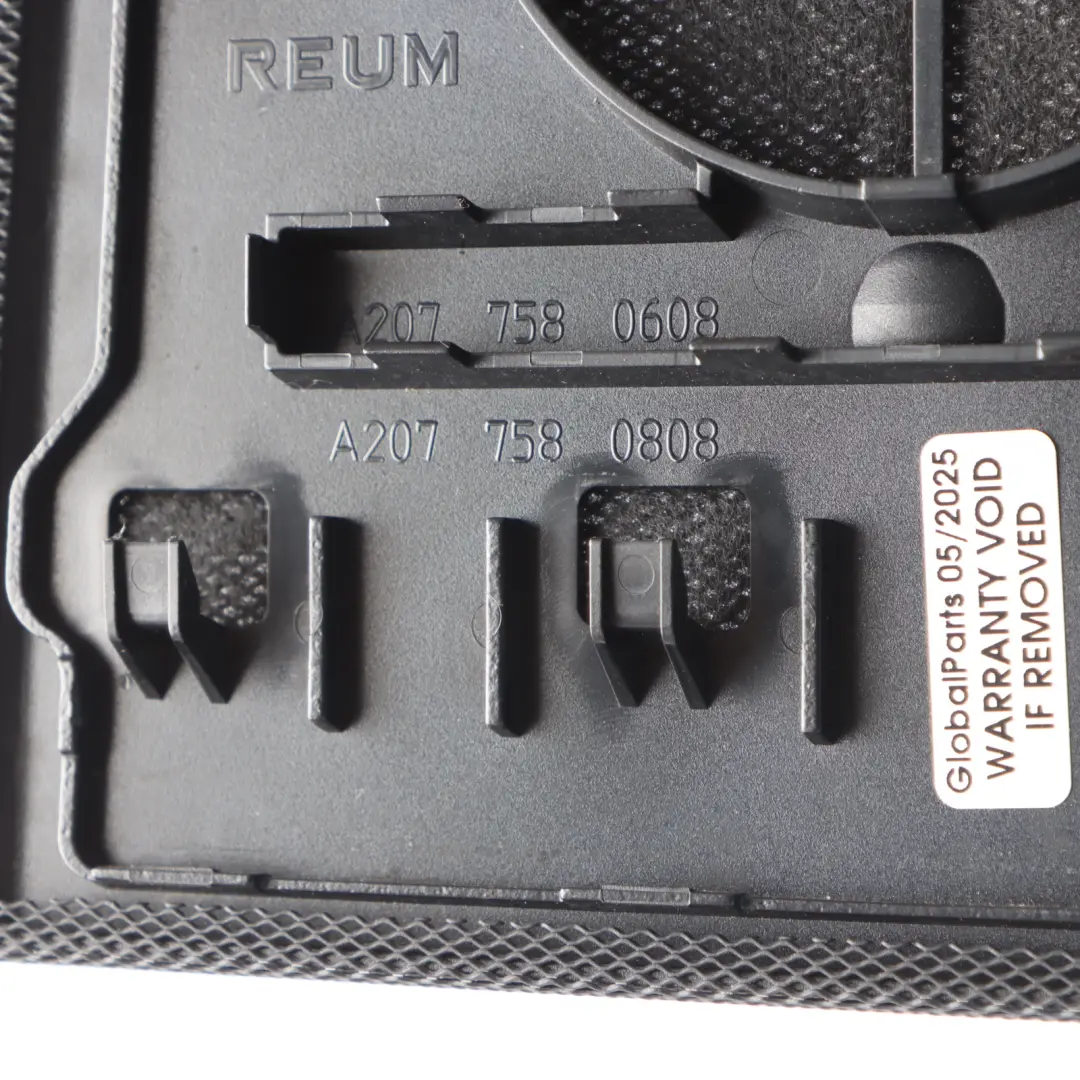 Mercedes W207 Cabrio Bagagliaio Altoparlante Sinistro Copertura A2077580708