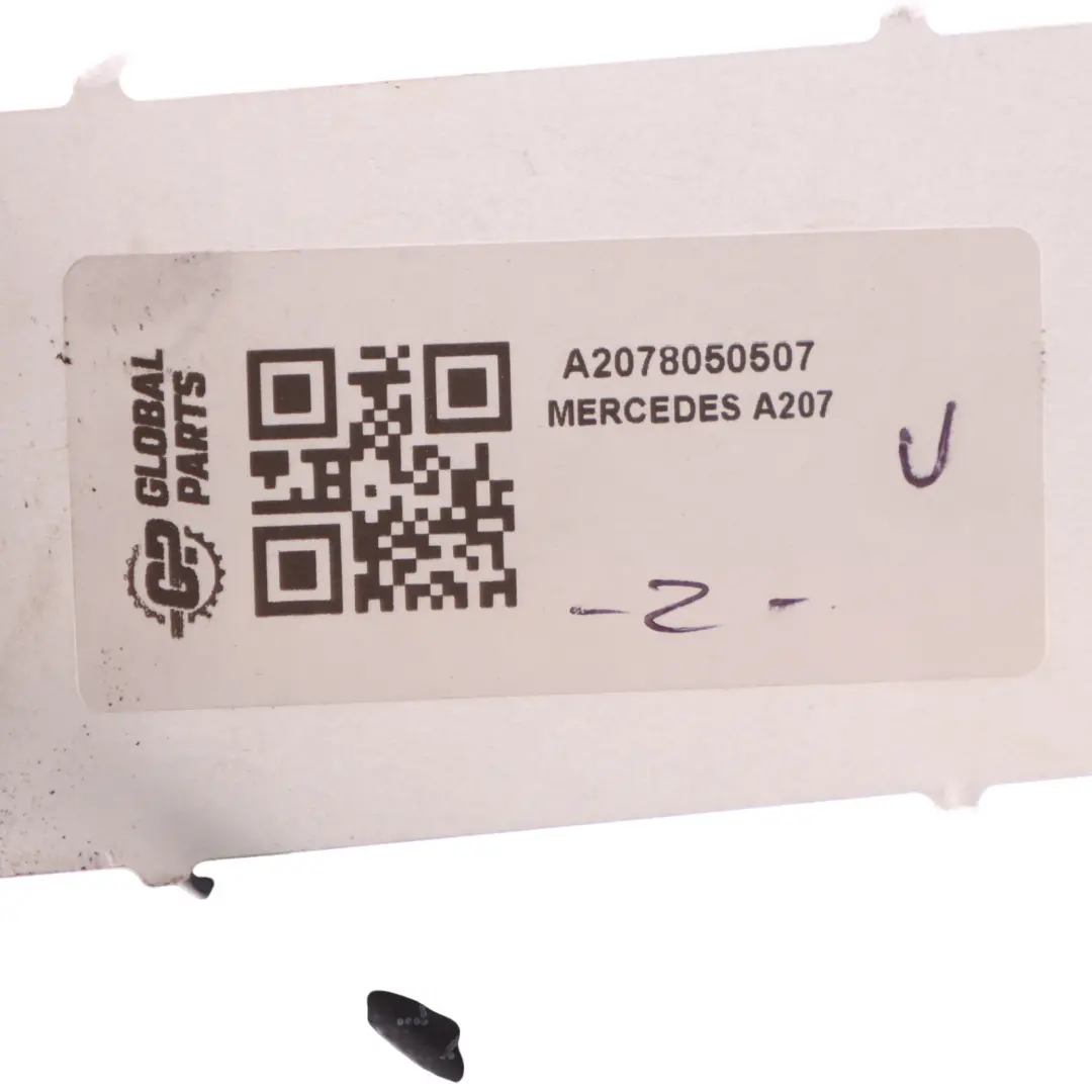 Mercedes A207 Convertible Hydraulic Line Cable Top Case Cover Right O/S 