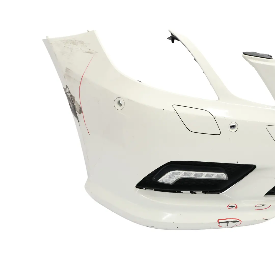 Mercedes W207 Zderzak Przedni AMG Calcite White Biały - 650