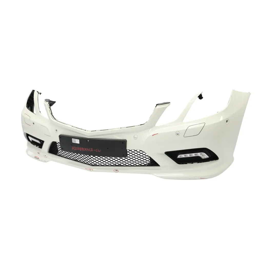 Mercedes W207 Zderzak Przedni AMG Calcite White Biały - 650