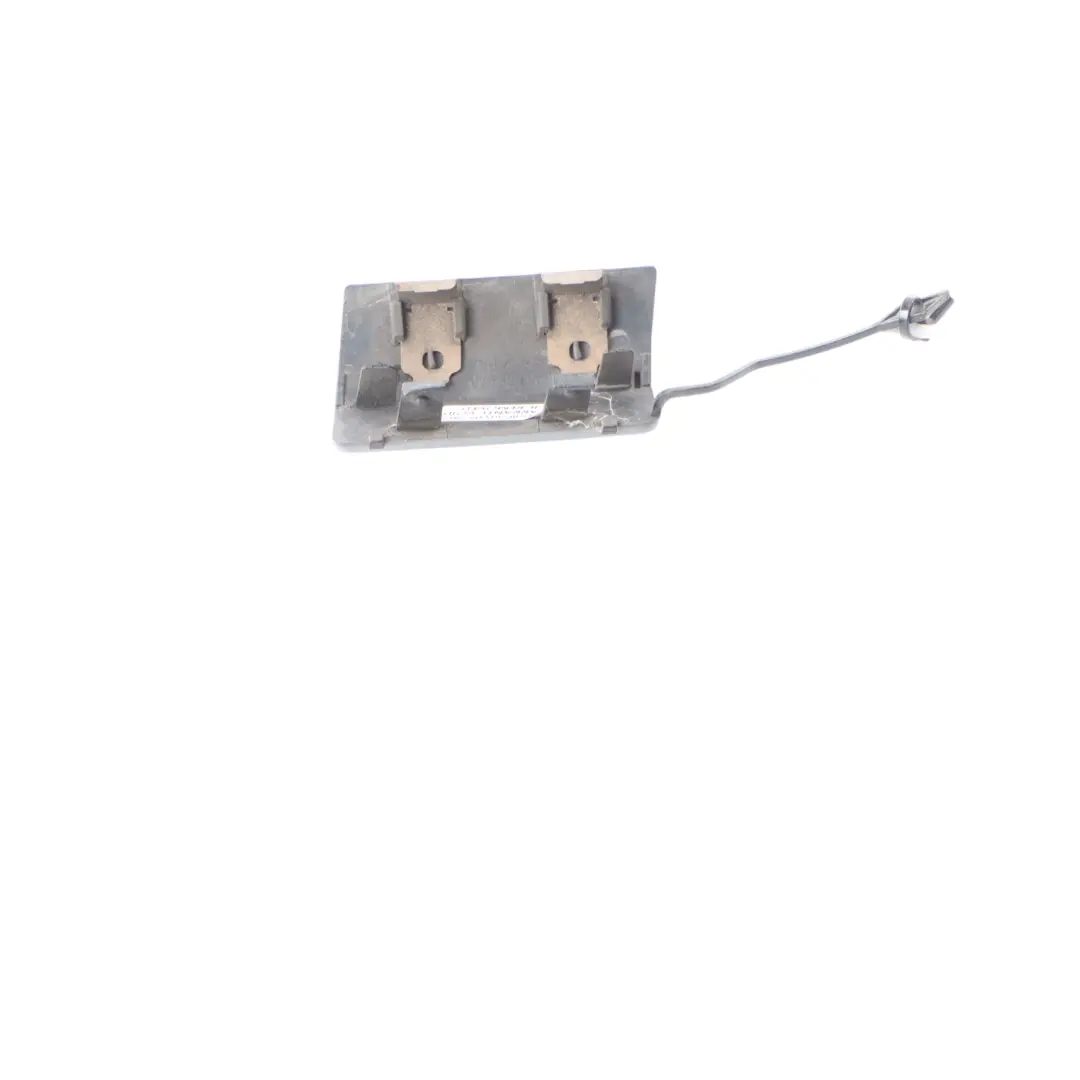 Mercedes W207 Rear Bumper Tow Eye Hook Cover Cap Palladium Silver Metallic - 792