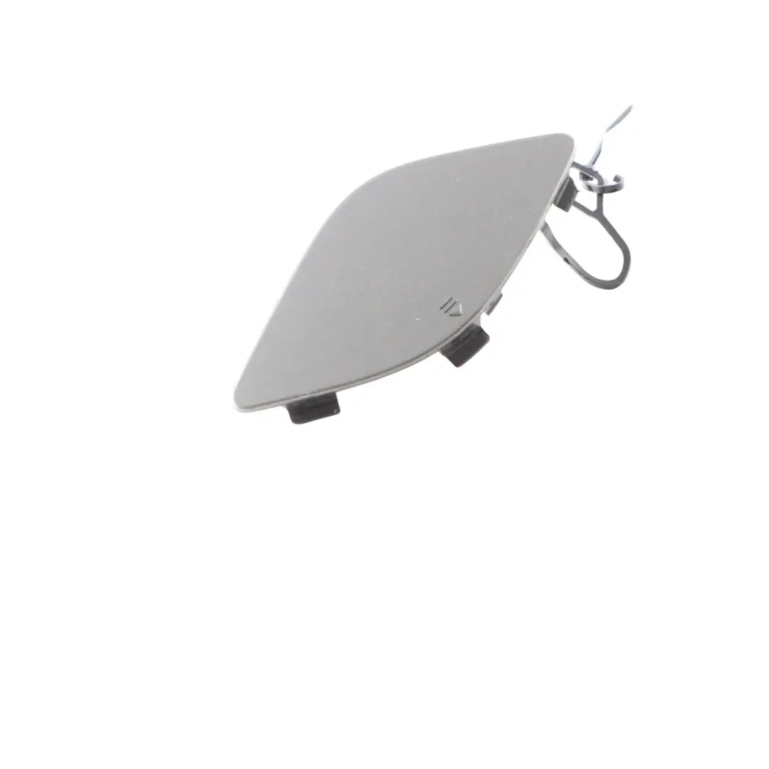Mercedes W207 Front Bumper Tow Eye Hook Cover Palladium Silver Metallic - 792