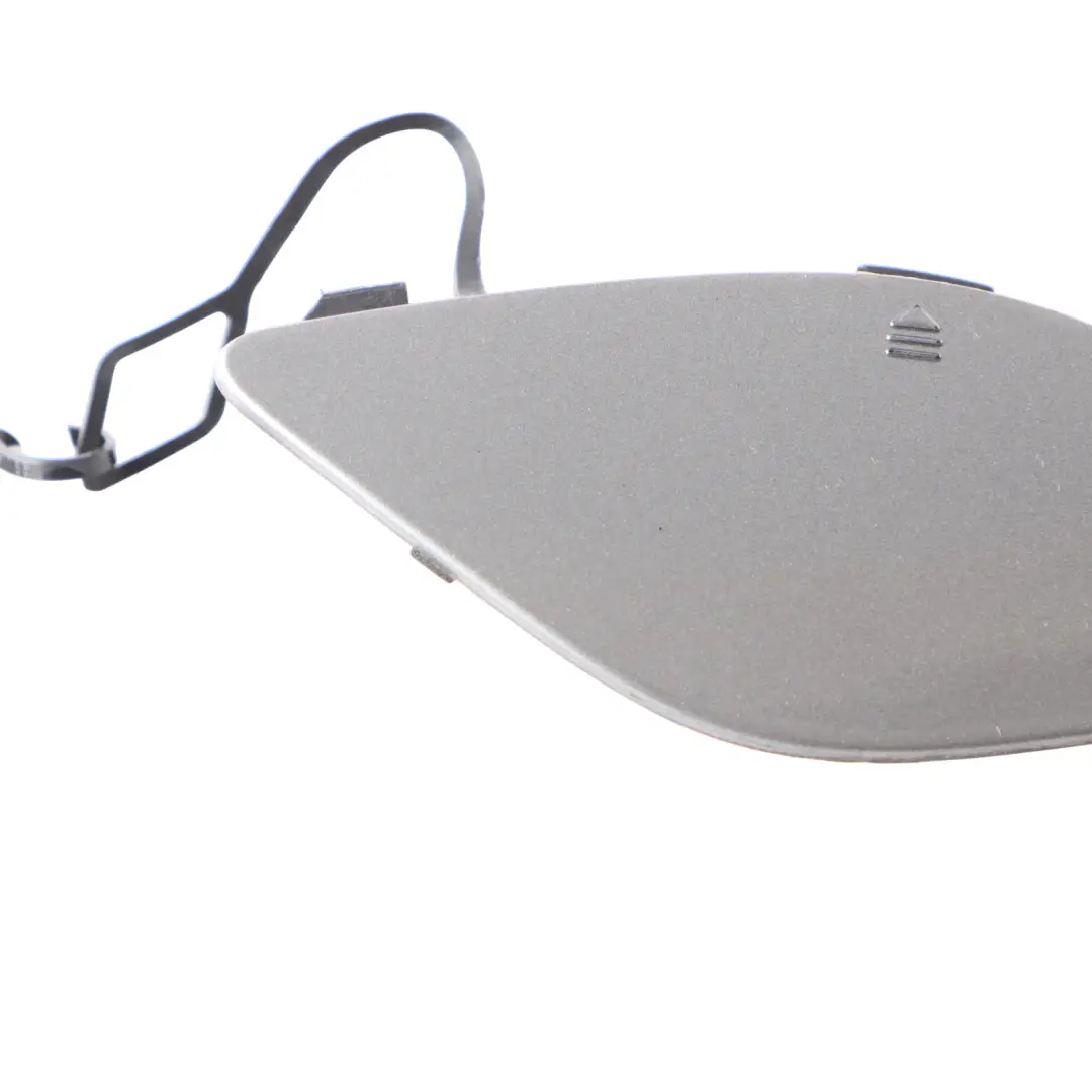 Mercedes W207 Front Bumper Tow Eye Hook Cover Palladium Silver Metallic - 792