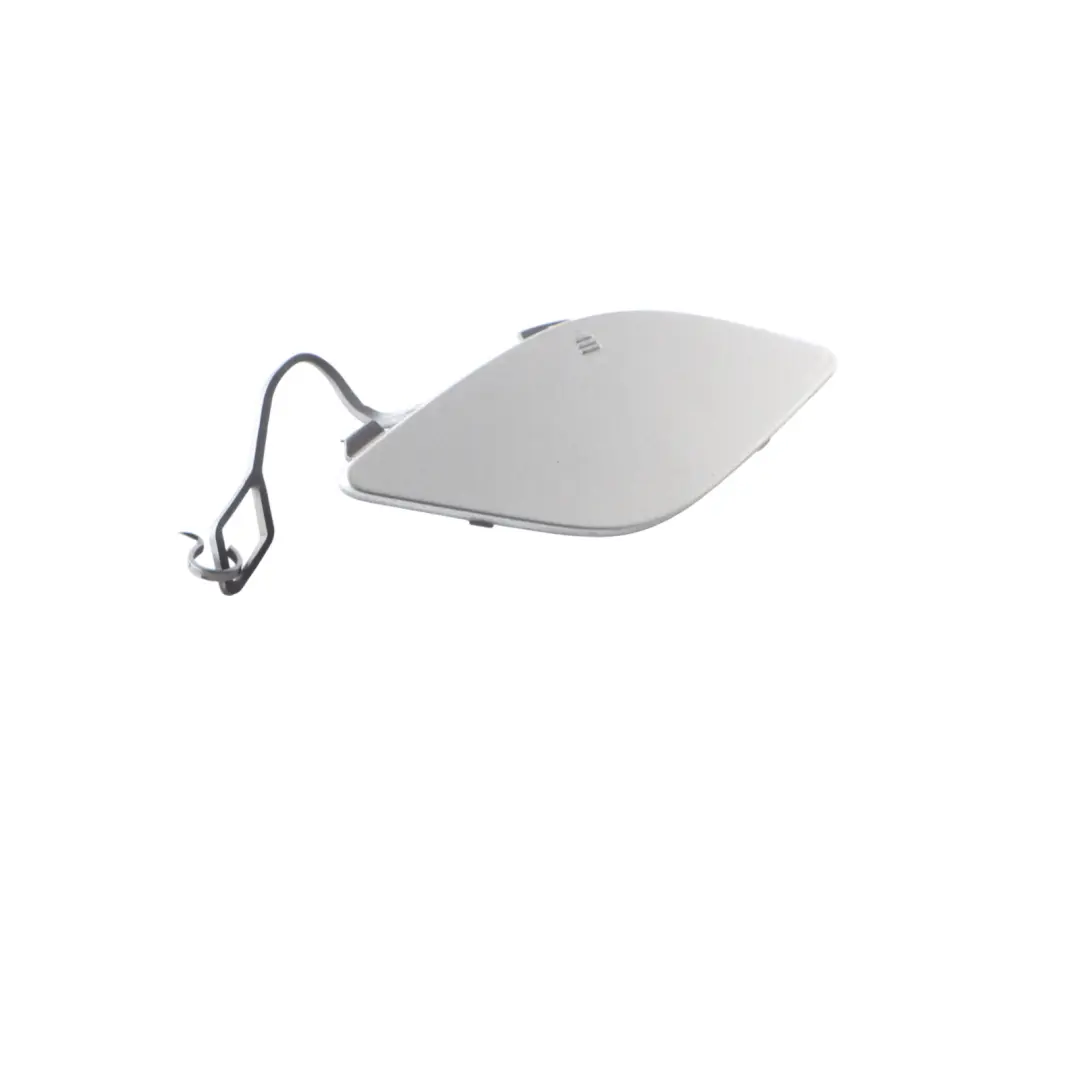 Mercedes W207 Front Bumper Tow Eye Hook Cover Palladium Silver Metallic - 792