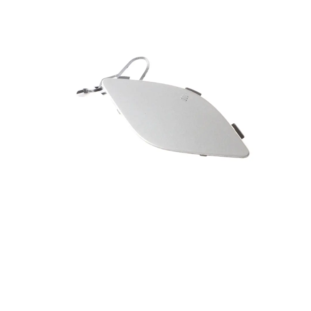 Mercedes W207 Front Bumper Tow Eye Hook Cover Palladium Silver Metallic - 792