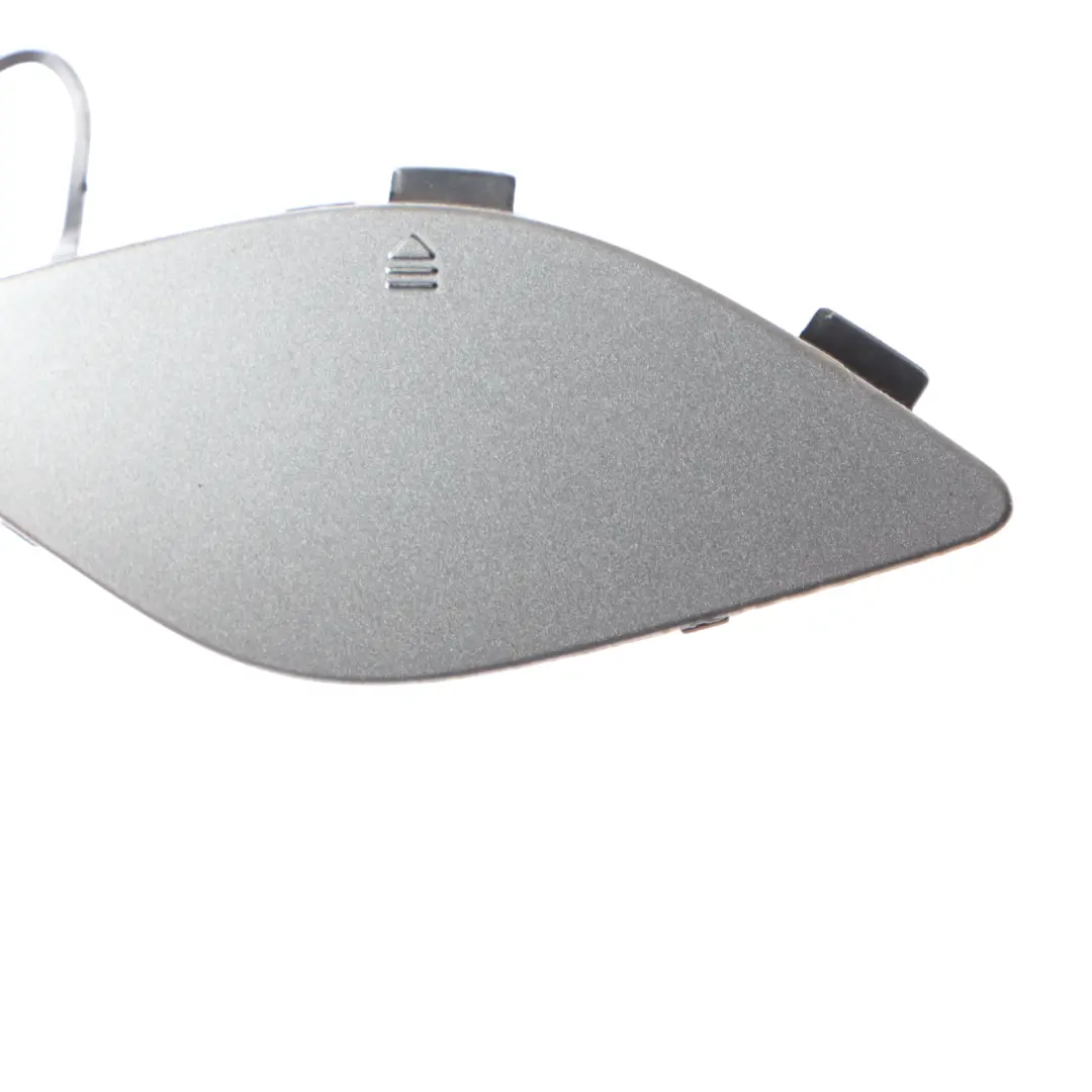 Mercedes W207 Front Bumper Tow Eye Hook Cover Palladium Silver Metallic - 792