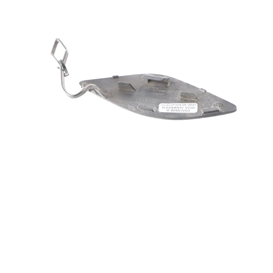 Mercedes W207 Front Bumper Tow Eye Hook Cover Palladium Silver Metallic - 792