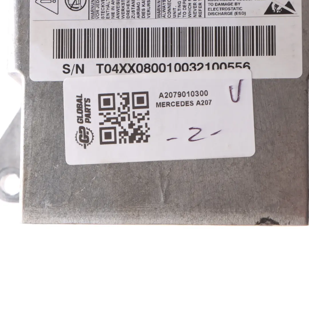 Mercedes C207 Air Module System Control Unit Module ECU A2079010300