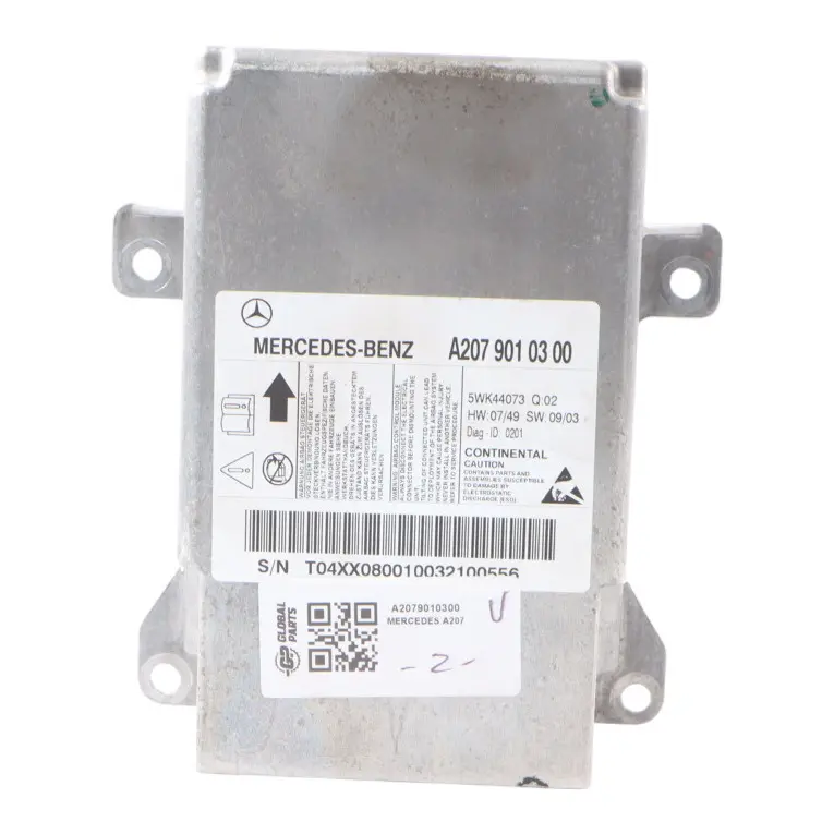Mercedes C207 Air Module System Control Unit Module ECU A2079010300