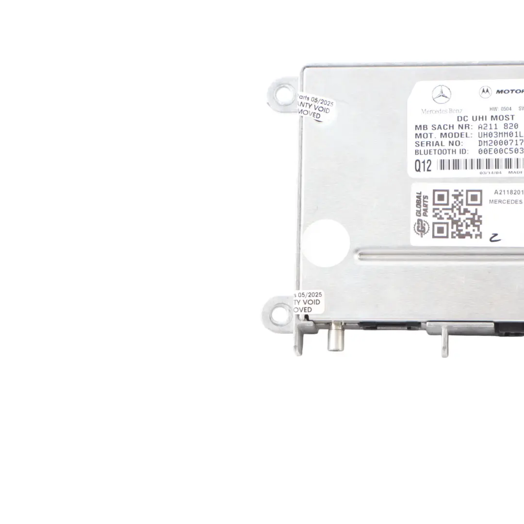 Mercedes W203 Bluetooth Hands-free Mobile Phone Adapter A2118201485