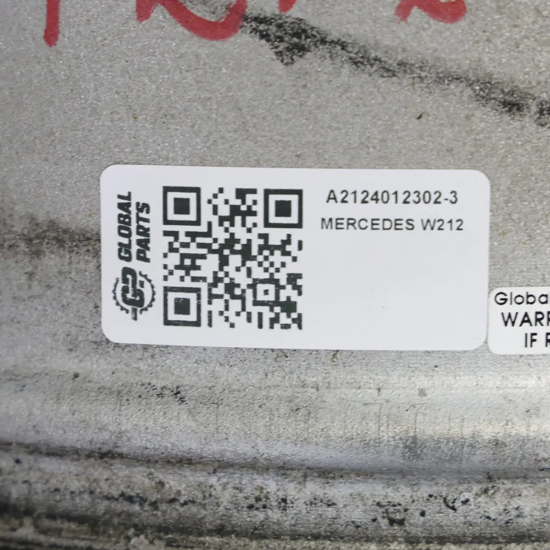Mercedes W212 Rear Axle Silver Alloy Wheel Rim 18" ET:48 8,5J A2124012302