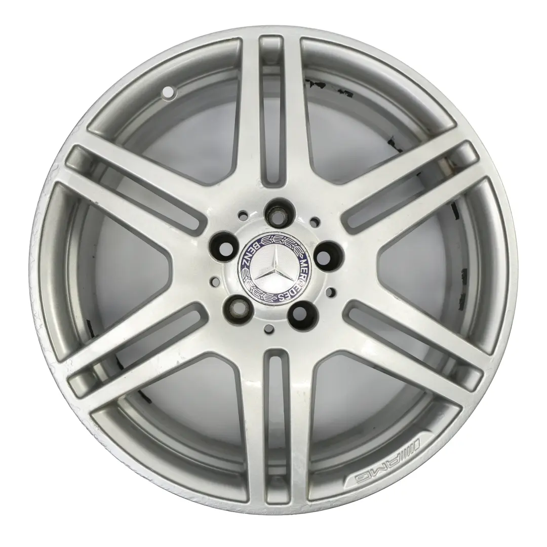 Mercedes W212 Rear Axle Silver Alloy Wheel Rim 18" ET:48 8,5J A2124012302