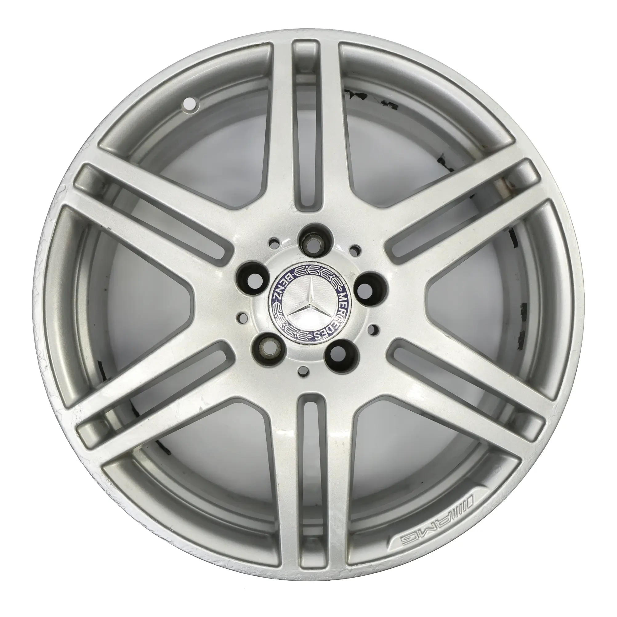Mercedes W212 Rear Axle Silver Alloy Wheel Rim 18" ET:48 8,5J A2124012302