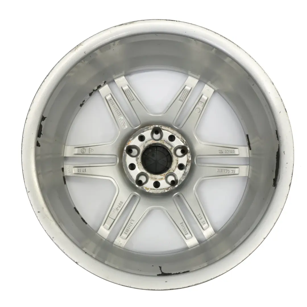 Mercedes W212 Rear Axle Silver Alloy Wheel Rim 18" ET:48 8,5J A2124012302