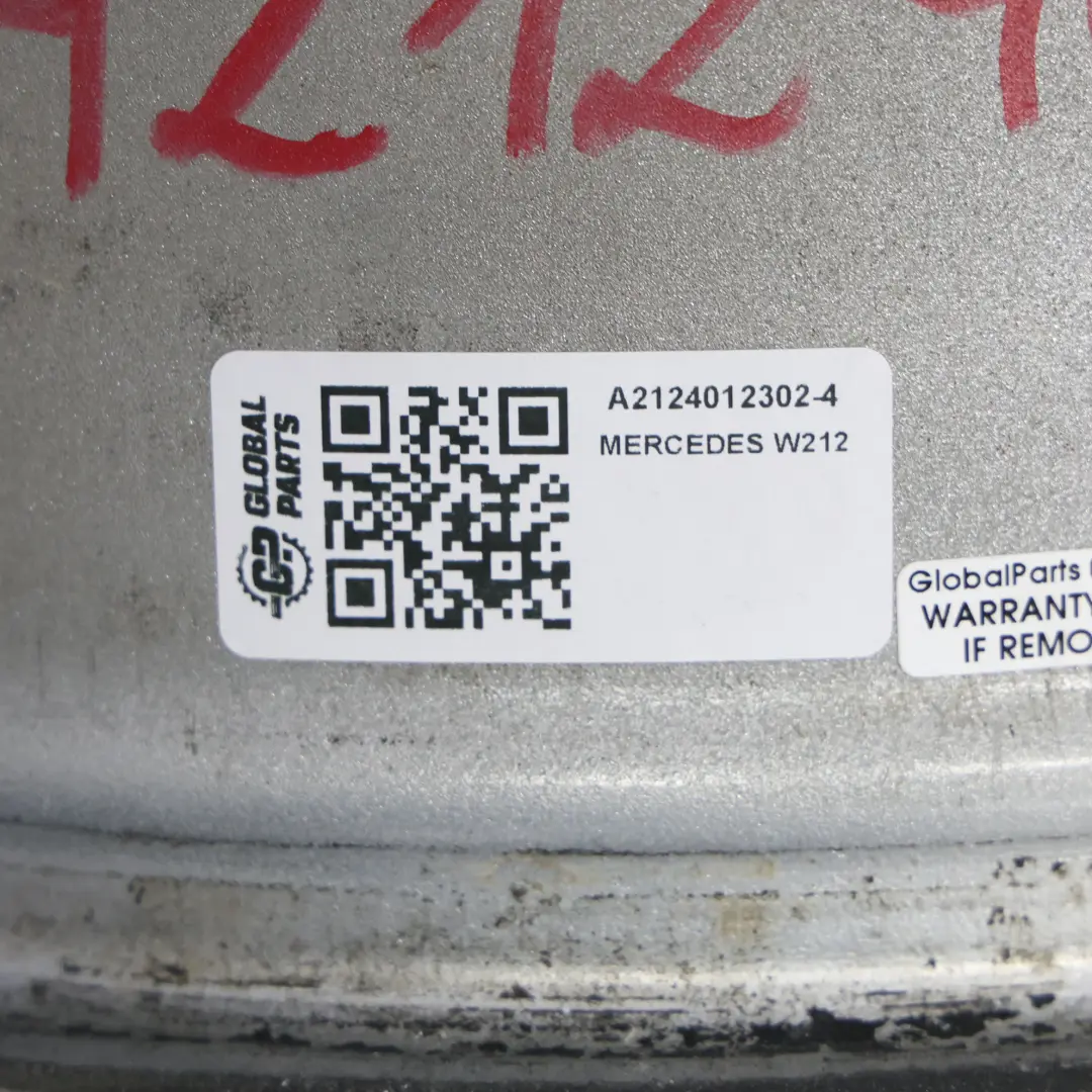 Mercedes W212 Rear Axle Silver Alloy Wheel Rim 18" ET:48 8,5J A2124012302