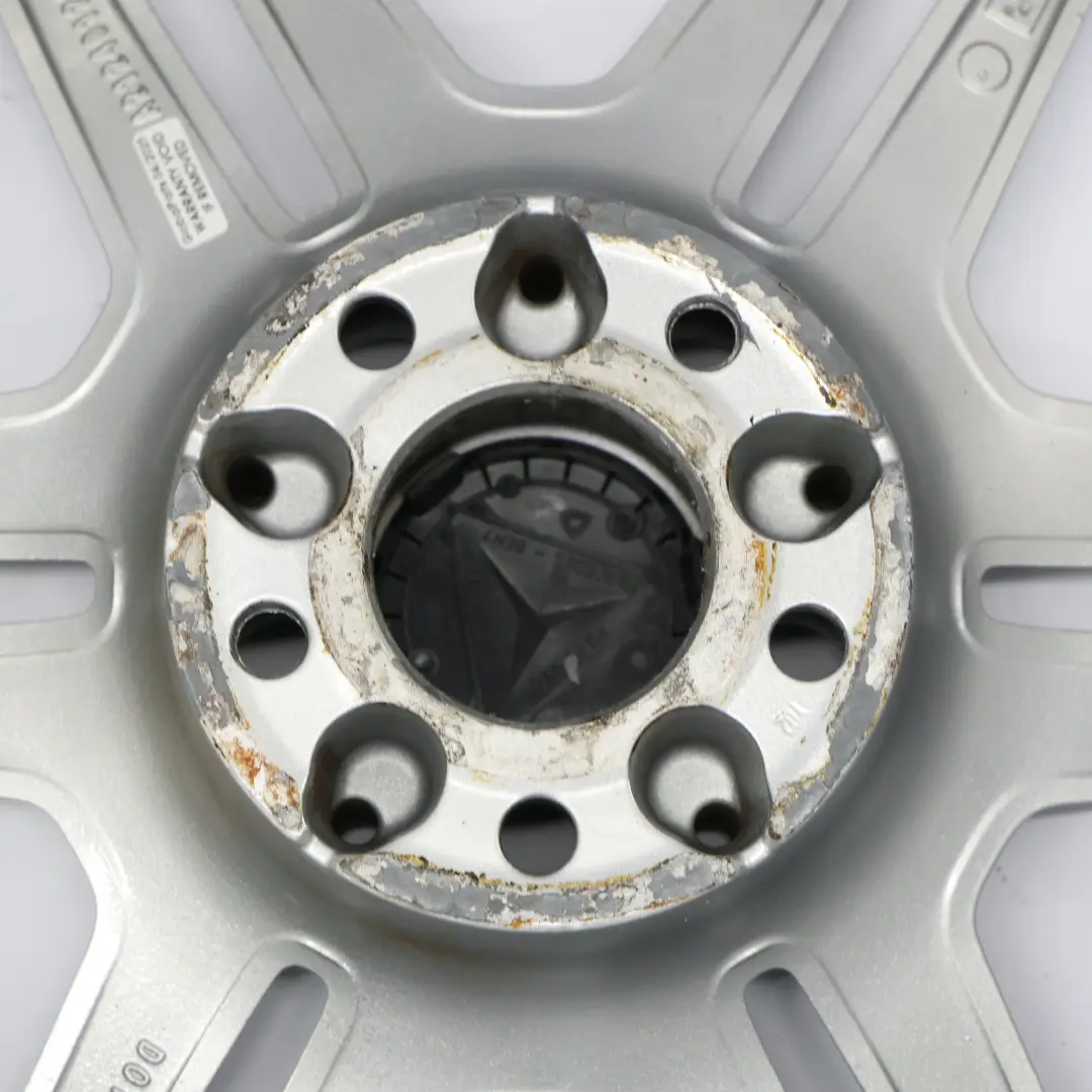 Mercedes W212 Rear Axle Silver Alloy Wheel Rim 18" ET:48 8,5J A2124012302