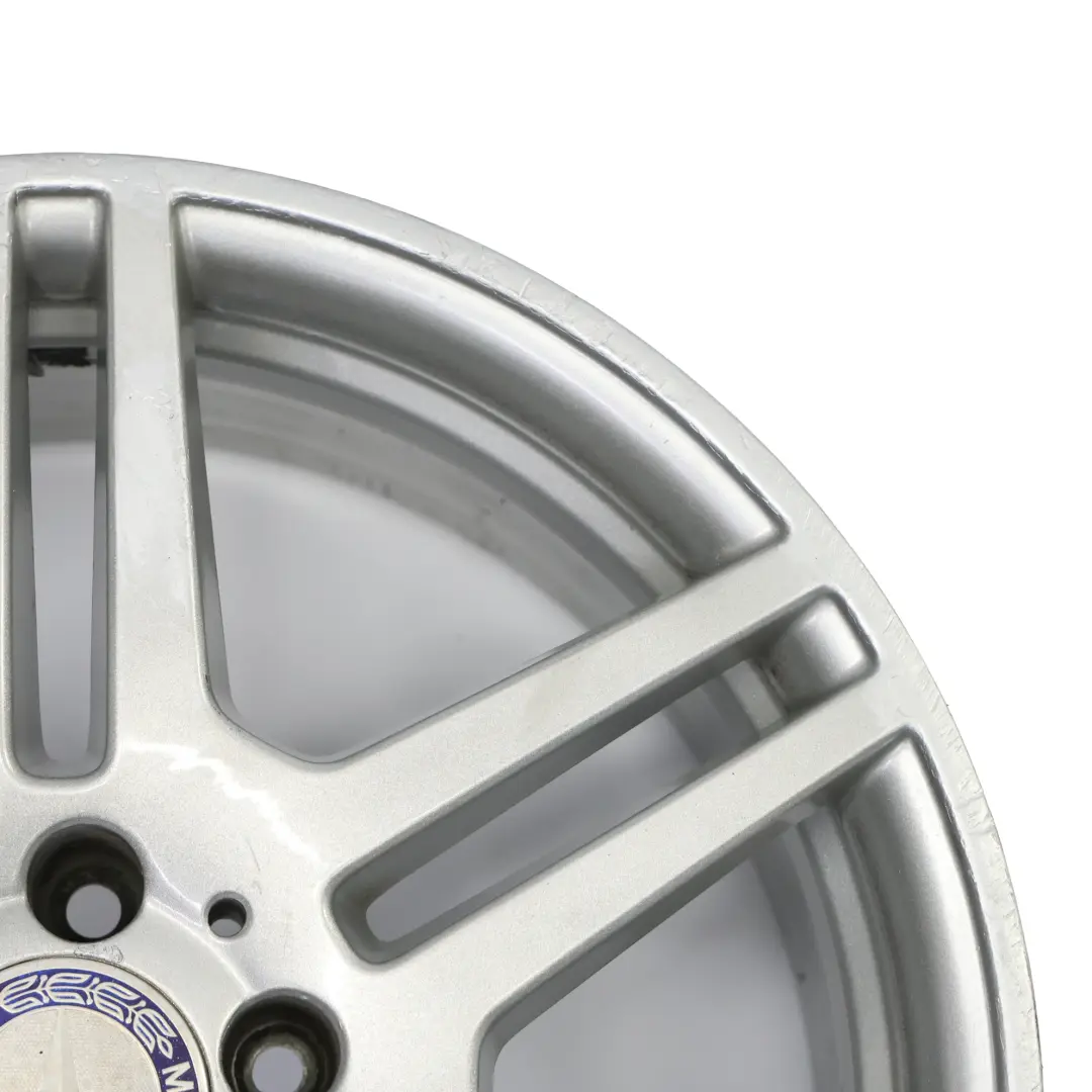 Mercedes W212 Rear Axle Silver Alloy Wheel Rim 18" ET:48 8,5J A2124012302