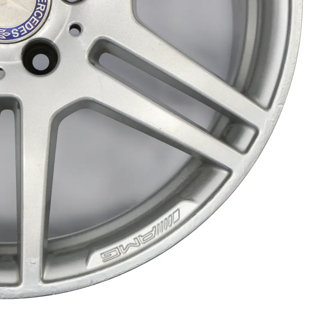 Mercedes W212 Rear Axle Silver Alloy Wheel Rim 18" ET:48 8,5J A2124012302