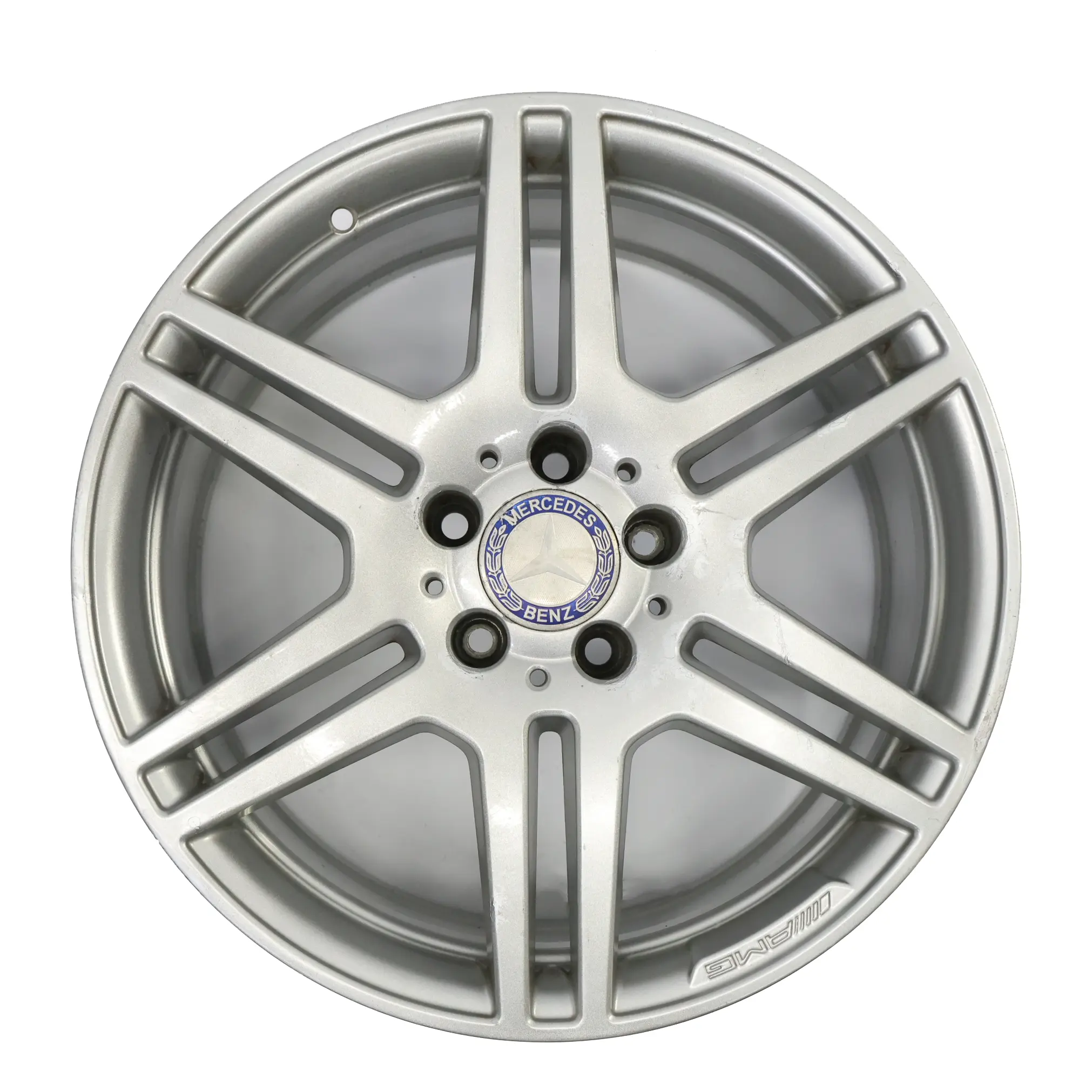 Mercedes W212 Asse Posteriore Argento Cerchio In Lega 18" Et:54 9J A2124012402