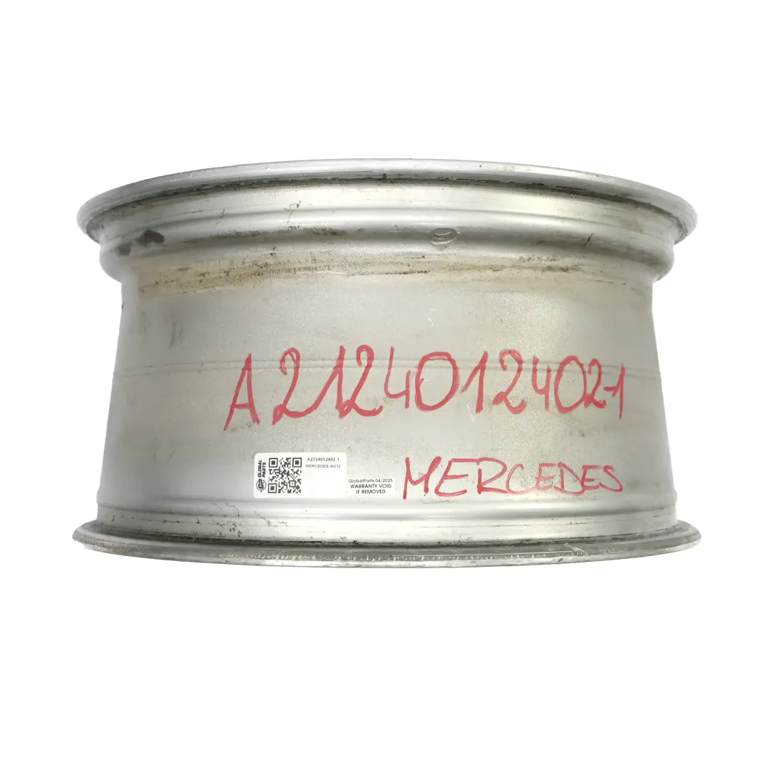 Mercedes W212 Asse Posteriore Argento Cerchio In Lega 18" Et:54 9J A2124012402