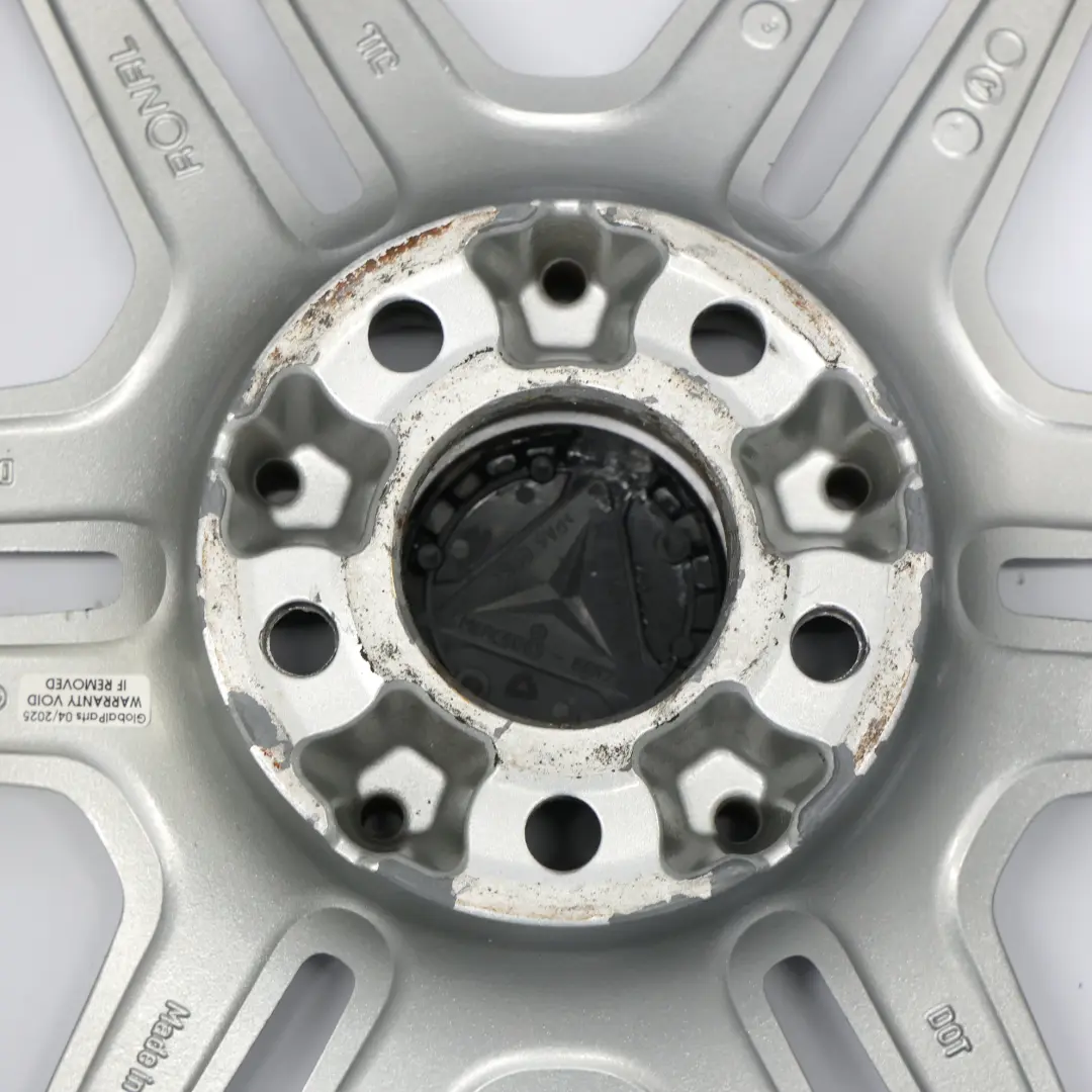 Mercedes W212 Asse Posteriore Argento Cerchio In Lega 18" Et:54 9J A2124012402