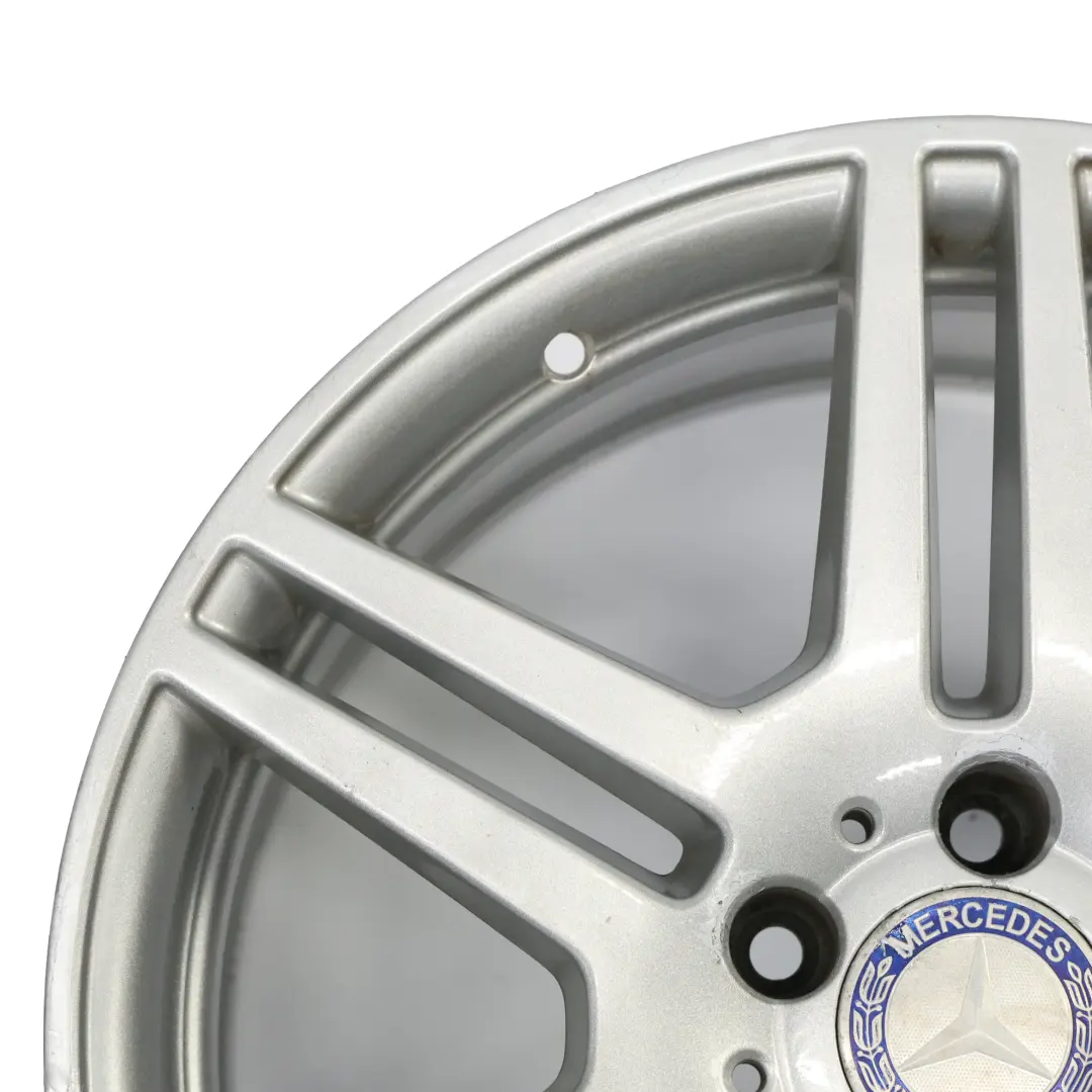 Mercedes W212 Asse Posteriore Argento Cerchio In Lega 18" Et:54 9J A2124012402