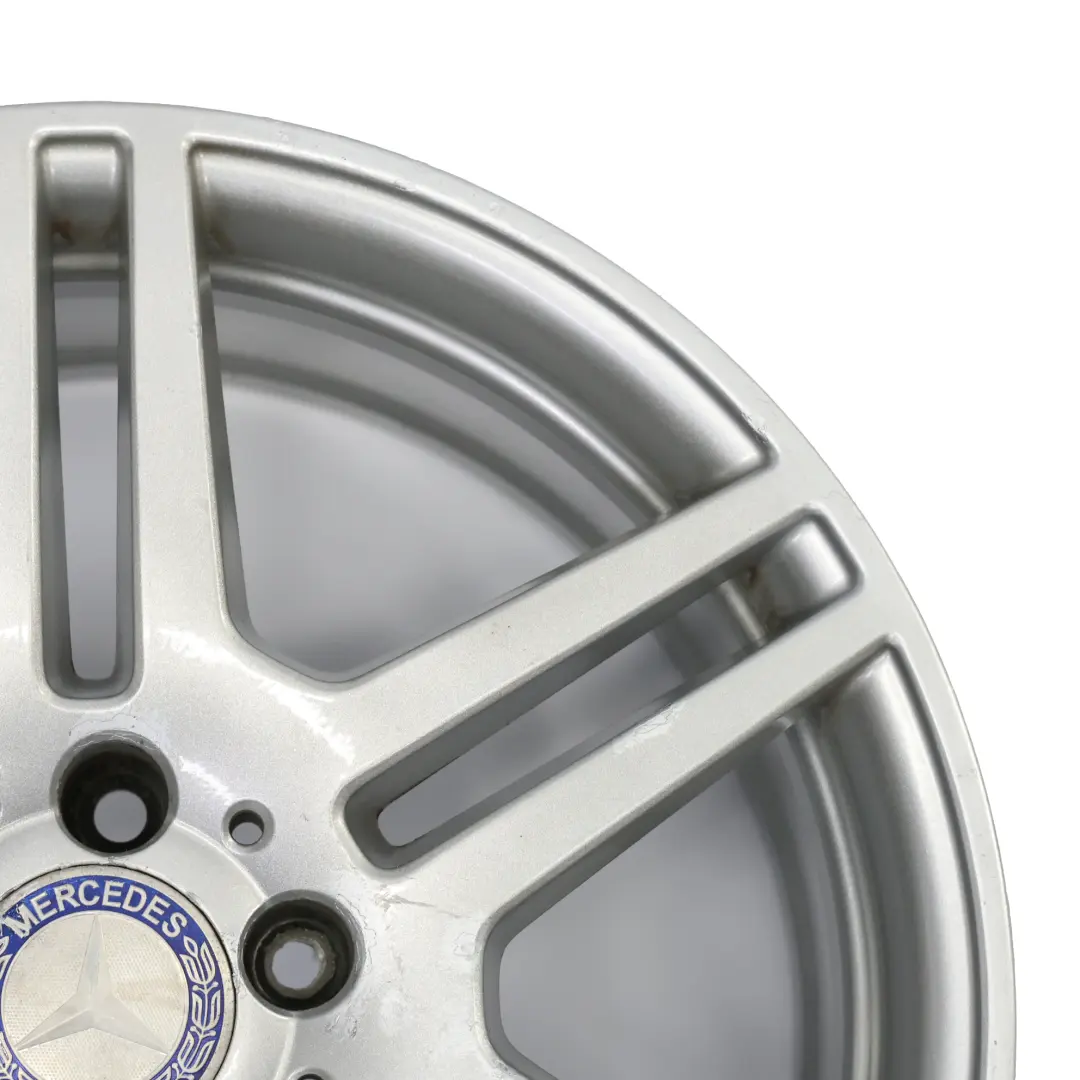 Mercedes W212 Asse Posteriore Argento Cerchio In Lega 18" Et:54 9J A2124012402
