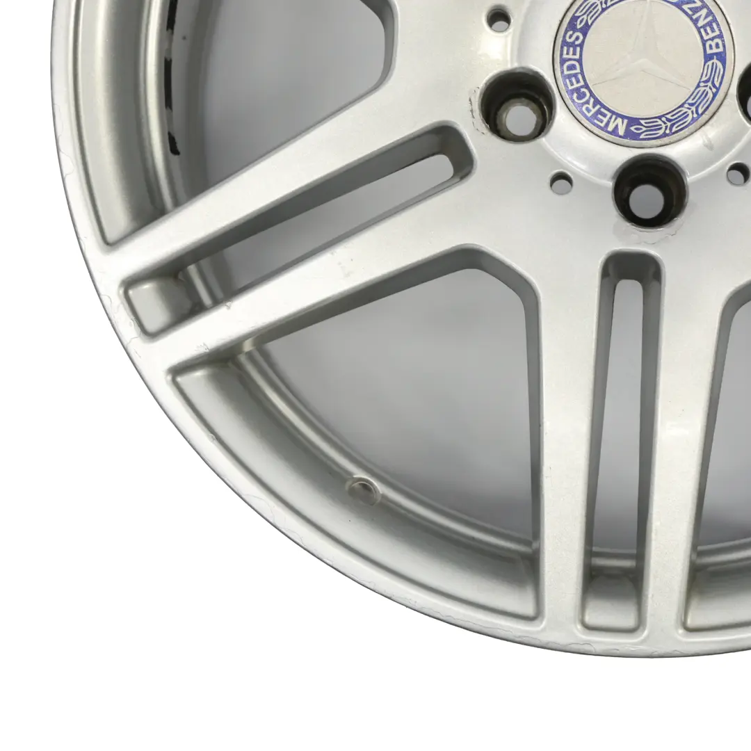 Mercedes W212 Rear Axle Silver Alloy Wheel Rim 18" ET:54 9J A2124012402