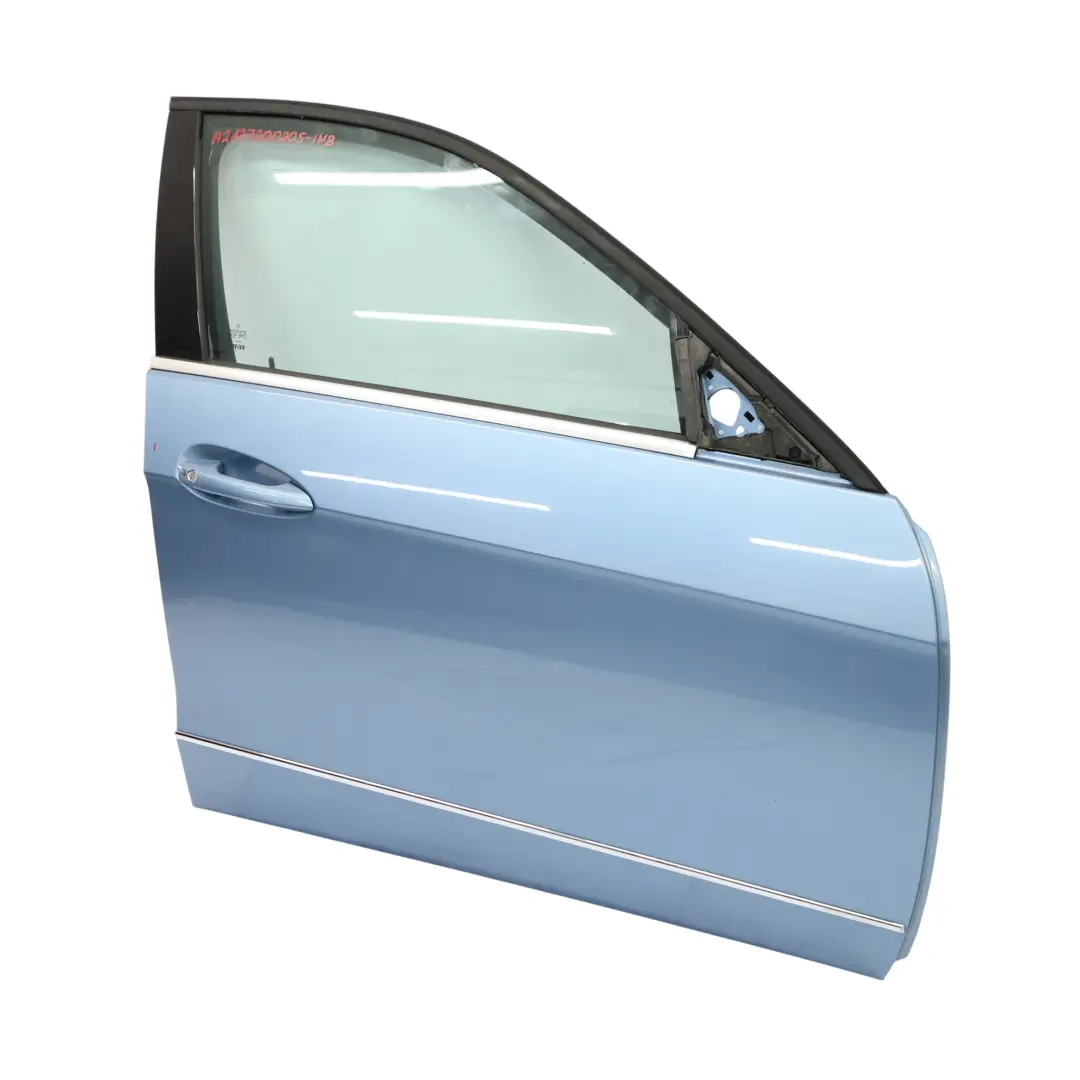 Mercedes W212 Tür Vorne Rechts Abdeckplatte Indigolite Blau Metallic - 230