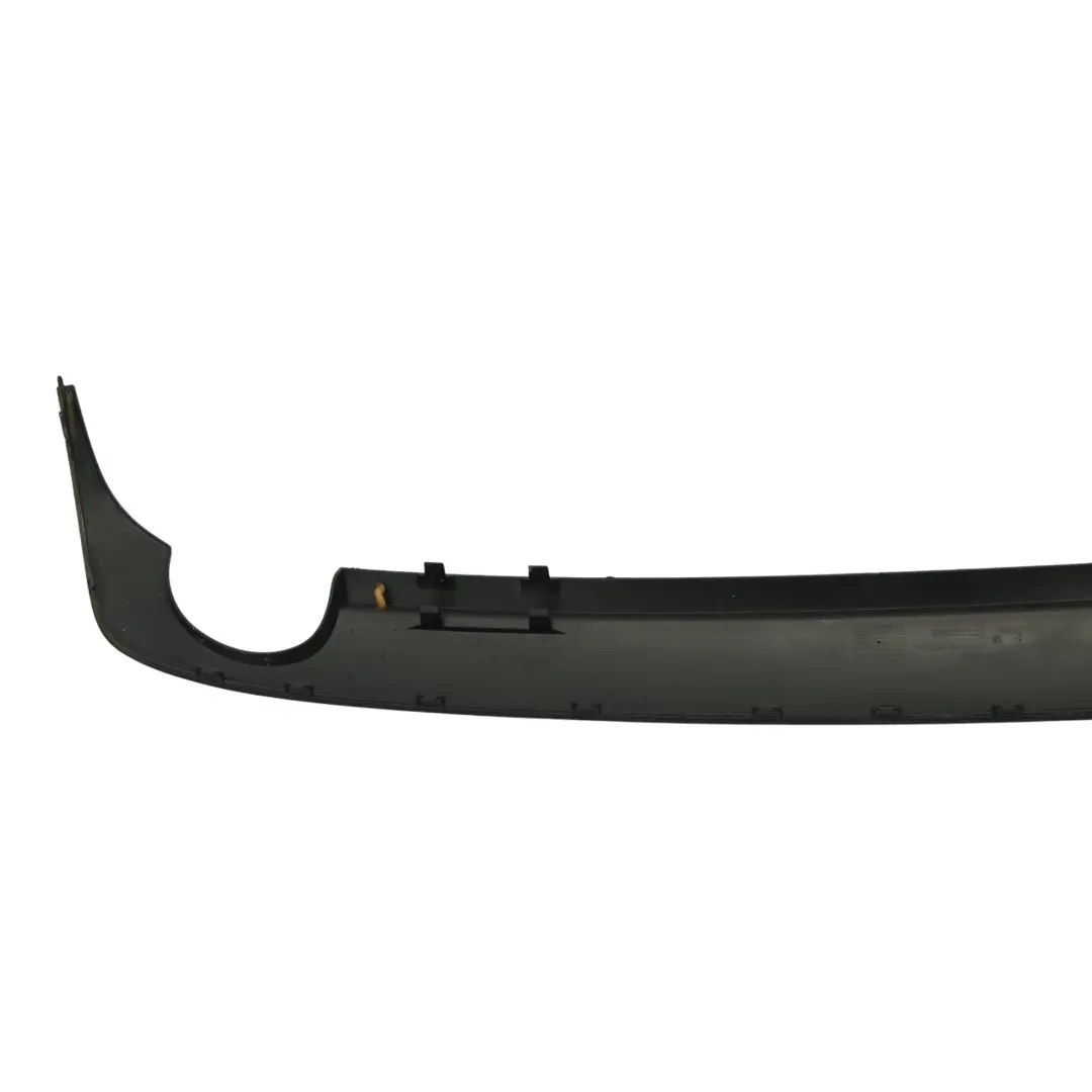 Mercedes W212 Rear Bumper Lower Diffuser Trim Panel Covering A2128855225