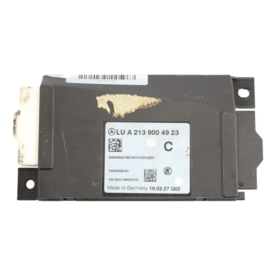 Mercedes W213 Interruttore Di Accensione Blocco Modulo Di Controllo A2139004923